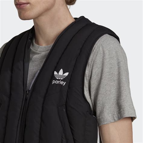 adidas parley vest zwart|adidas Originals Men's Adicolor Unitefit Parley Vest.